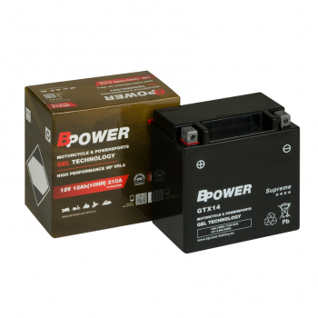 BPower Supreme GEL GTX14 12V 12Ah